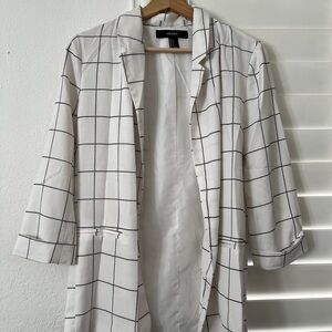 Plaid blazer